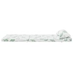 vidaXL Coussins de chaise adirondack lot de 2 modèle de feuille