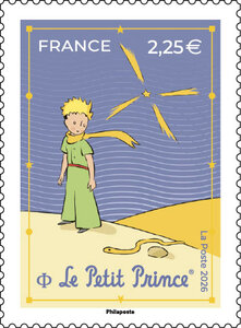 Timbre - 80 ans du Petit Prince - Lettre Internationale
