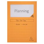 Paquet De 25 Chemises À Fenêtre Forever 130g/m2 - 22x31cm - Orange - X 16 - Exacompta