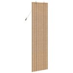 vidaXL Store enrouleur Autre Marron Clair 60 x 220 cm Bambou