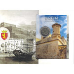 2 euros commémorative Malte 2026 coffret BU - La Valette.