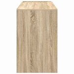 vidaXL Bureau Chêne Sonoma 109 x 50 x 78 cm Bois d'ingénierie