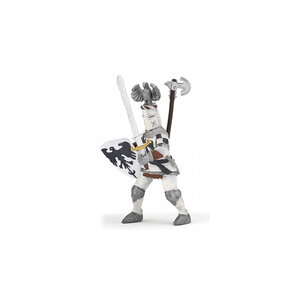 Figurine de Chevalier Blanc avec Cimier - 39785
