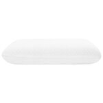 vidaXL Coussin de sommeil Uni Blanc 60 x 40 x 13 cm