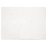 vidaXL Tapis en Fourrure Synthétique de Lapin Olite Blanc 200 x 280 cm