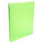 Classeur 4 anneaux dos 2 cm A4 polypropylène translucide EXACOMPTA