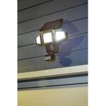 Projecteur Solaire 3 têtes G4442 - 1500 Lumens - 182 LED SMD - Mode AUTO ou Marche Forcée