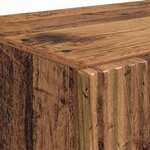 vidaXL Meuble TV mural Bois Ancien 59 5 x 31 x 60 cm Bois d'ingénierie