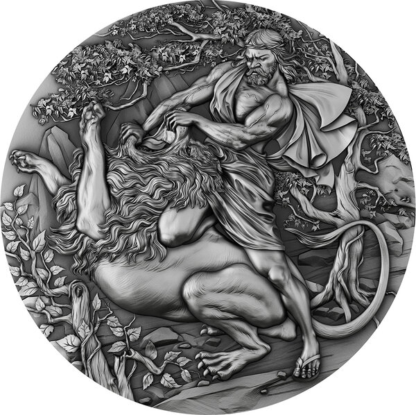 Pièce de monnaie en Argent 5 Dollars g 62.2 (2 oz) Millésime 2023 SAMSON (PRÉCOMMANDE)