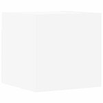 vidaXL Ensemble de meubles TV 7 Pièces Blanc Bois d'ingénierie