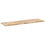 vidaXL Étagères flottantes 3 Pièces 120x40x2 cm acacia massif non traité