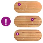 vidaXL Dessus de table 240x100x4 cm bois de chêne massif ovale