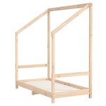 vidaXL Cadre de lit pour enfant 70x140 cm bois de pin massif