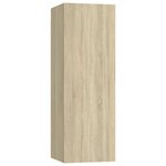 vidaXL Ensemble de meubles TV 8 Pièces Chêne sonoma Bois d'ingénierie