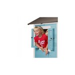 AXI Beach Lodge XL Maisonnette Caribbean Bleu Toboggan Gris