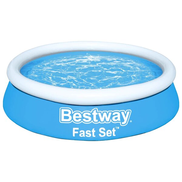 Bestway Piscine gonflable Fast Set ronde 183x51 cm bleu