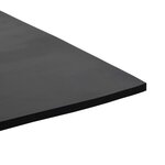 vidaXL Tapis en caoutchouc antidérapant 1 2x2 m 6 mm Lisse
