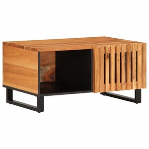 vidaXL Table basse 80x51x40 cm bois massif d'acacia