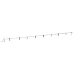 vidaXL Rouleau de couverture de piscine avec base en plastique