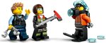 LEGO City - Ensemble Hélicoptère  Camion de Pompiers et Sous-Marin Modulable 60462 pour Enfants de 7 Ans et Plus
