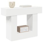 vidaXL Blanc 101 x 30 x 74 cm
