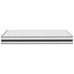 vidaXL Matelas à ressorts bonnell moyen 140x200 cm