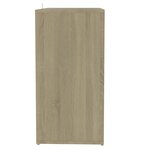 vidaXL Armoire à chaussures Chêne sonoma 60x35x70 cm Bois d’ingénierie