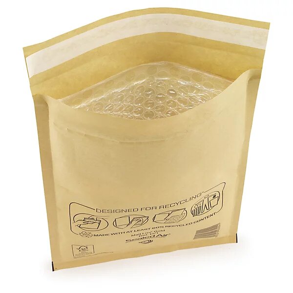 Pochette matelassée bulles mail lite 22 x 26 cm (lot de 100)