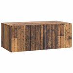 vidaXL Meuble TV mural Bois ancien 78 5 x 41 x 30 cm Bois d'ingénierie