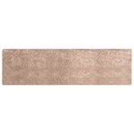 vidaXL Coureur de Tapis MARSA Sable 100 x 400 cm Polyester et PVC