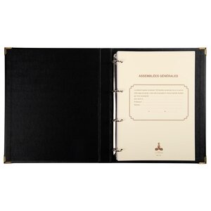 Reliure luxe 'Assemblées générales'  297 x 210 mm LE DAUPHIN