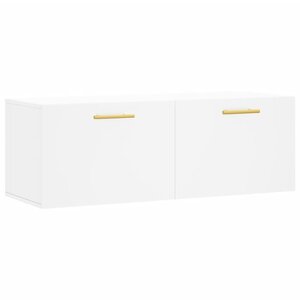vidaXL Armoire murale blanc 100x36 5x35 cm bois d'ingénierie