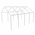 Structure de tente chapiteau pavillon jardin 8 x 4 m