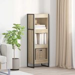 vidaXL Bibliothèque Sonoma 80 x 30 x 155 cm Bois d'ingénierie