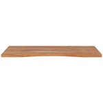 vidaXL Dessus de bureau 100x50x2 5 cm rectangulaire bois massif acacia