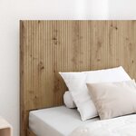 vidaXL Tête de lit Chêne artisanal Bois d'ingénierie