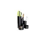 Organisateur Pot à Crayon Deskbox 6 Tubes Noir MAUL