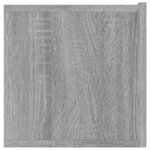 vidaXL Meubles TV 2 Pièces sonoma gris 80x30x30 cm bois d'ingénierie