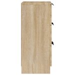 vidaXL Buffet Chêne sonoma 30x30x70 cm Bois d'ingénierie