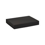 Boîte plate aimantée luxe noir mat A5