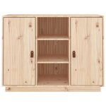 vidaXL Buffet 100x40x75 cm Bois massif de pin