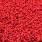 vidaXL Ensemble de tapis de bain antidérapants 3 Pièces Rouge PP