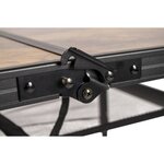 Bo-camp table de camping pliable decatur 90x60 cm aluminium