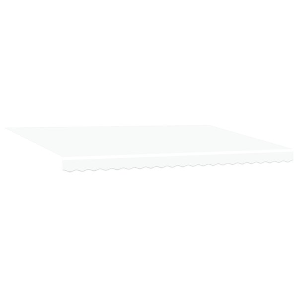 vidaXL Auvent rétractable automatique blanc 500x300 cm