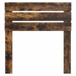 vidaXL Tête de lit Chêne fumé 90 cm Bois d'ingénierie