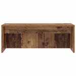 vidaXL Bureau mural Bois Ancien 80 x 45 x 30 cm Bois d'ingénierie