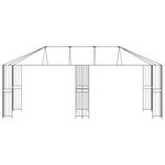 vidaXL Cadre de Gazebo 6 x 3 m Noir Acier