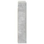 vidaXL Armoire Miroir de Salle de Bain Gris béton 80 x 14.5 x 70 cm