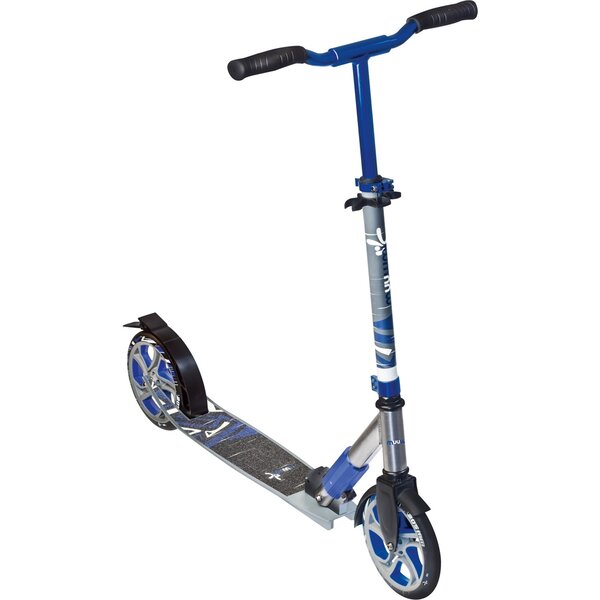 muuwmi 551 - Aluminium Trottinette Deluxe 205 mm gris-Bleu