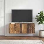 vidaXL Meuble TV mural Bois ancien 78 5 x 31 x 30 cm Bois d'ingénierie